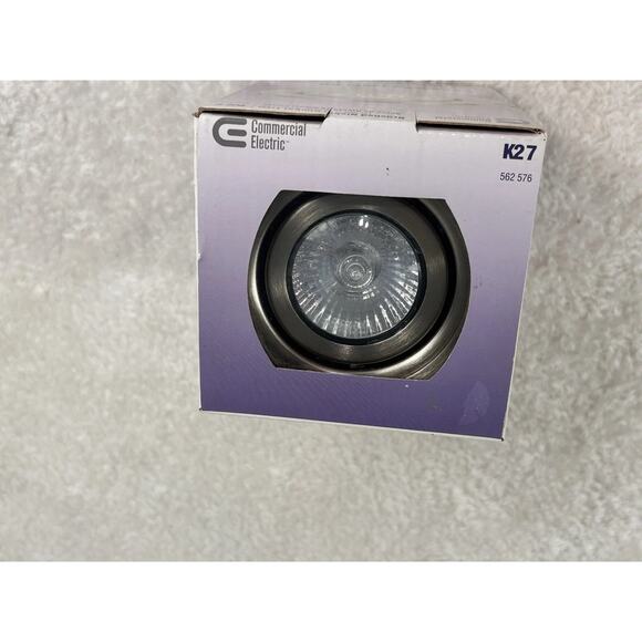 Commercial Electric K27 NEW 3" Recessed Light Fixture 562-576 Brushed Nickel - Picture 6 of 6